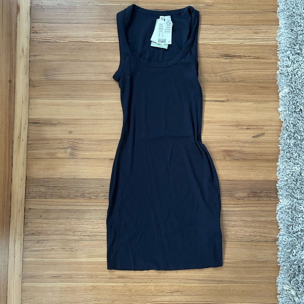 H&M Navy Recycled Cotton Top